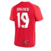 Officiële Voetbalshirt Canada Alphonso Davies 19 Thuis WK 2022 - Heren